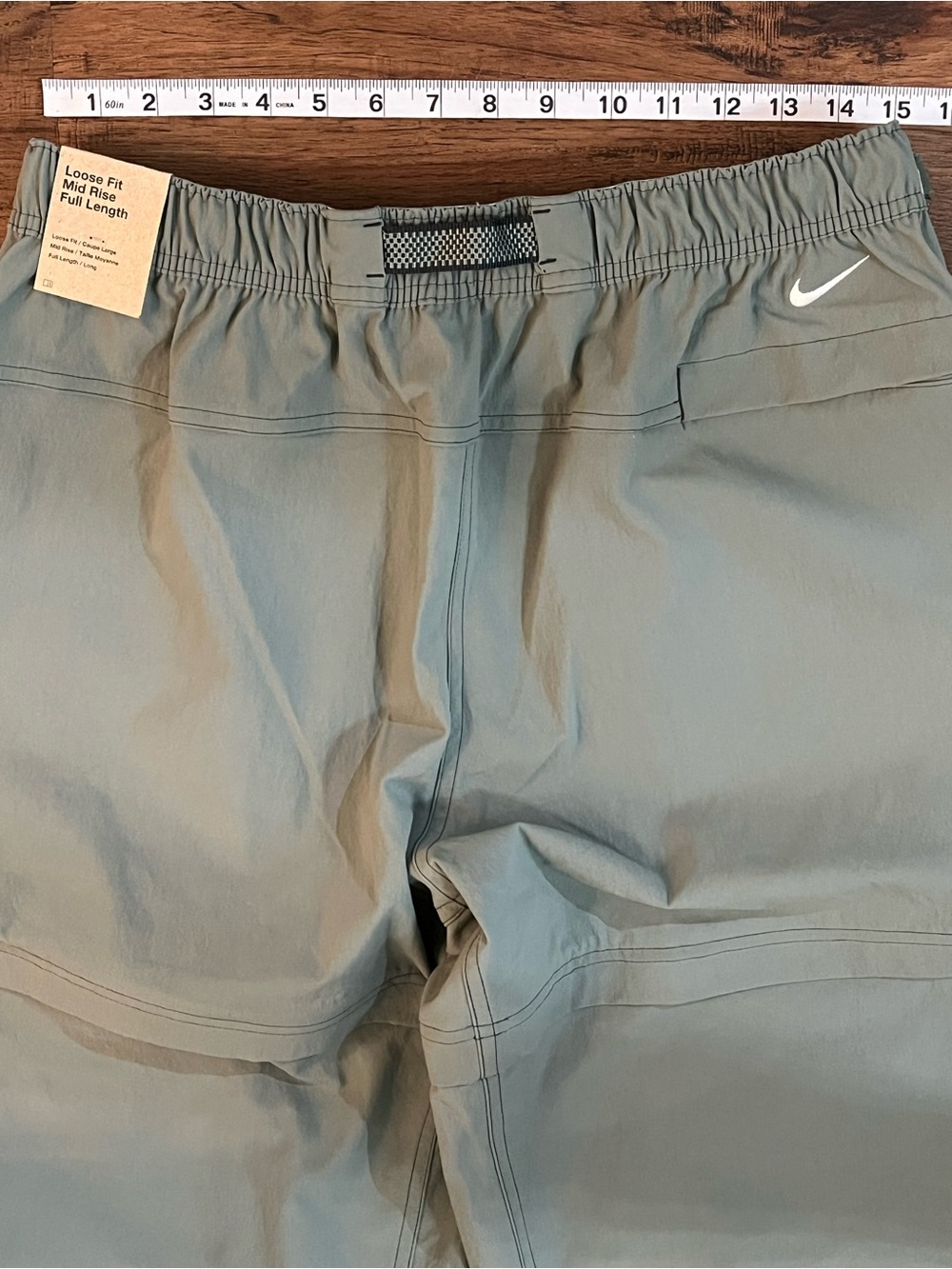 Nike ACG Smith Summit Zip Off Pants ‘Green’ (size wmns M) - Picture 12 of 12